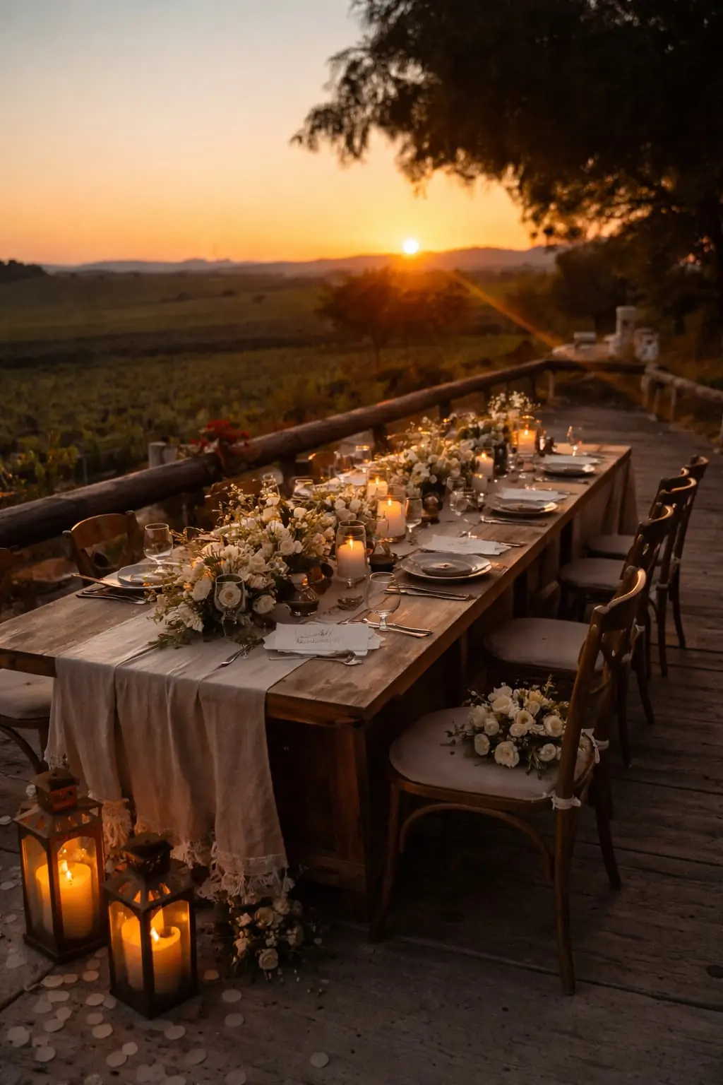 Table set for awasi