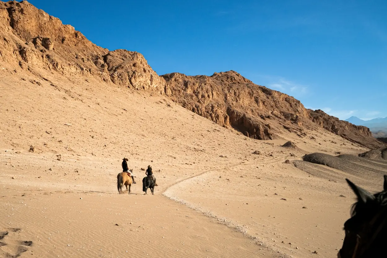 Cordillera de la sal horseback riding